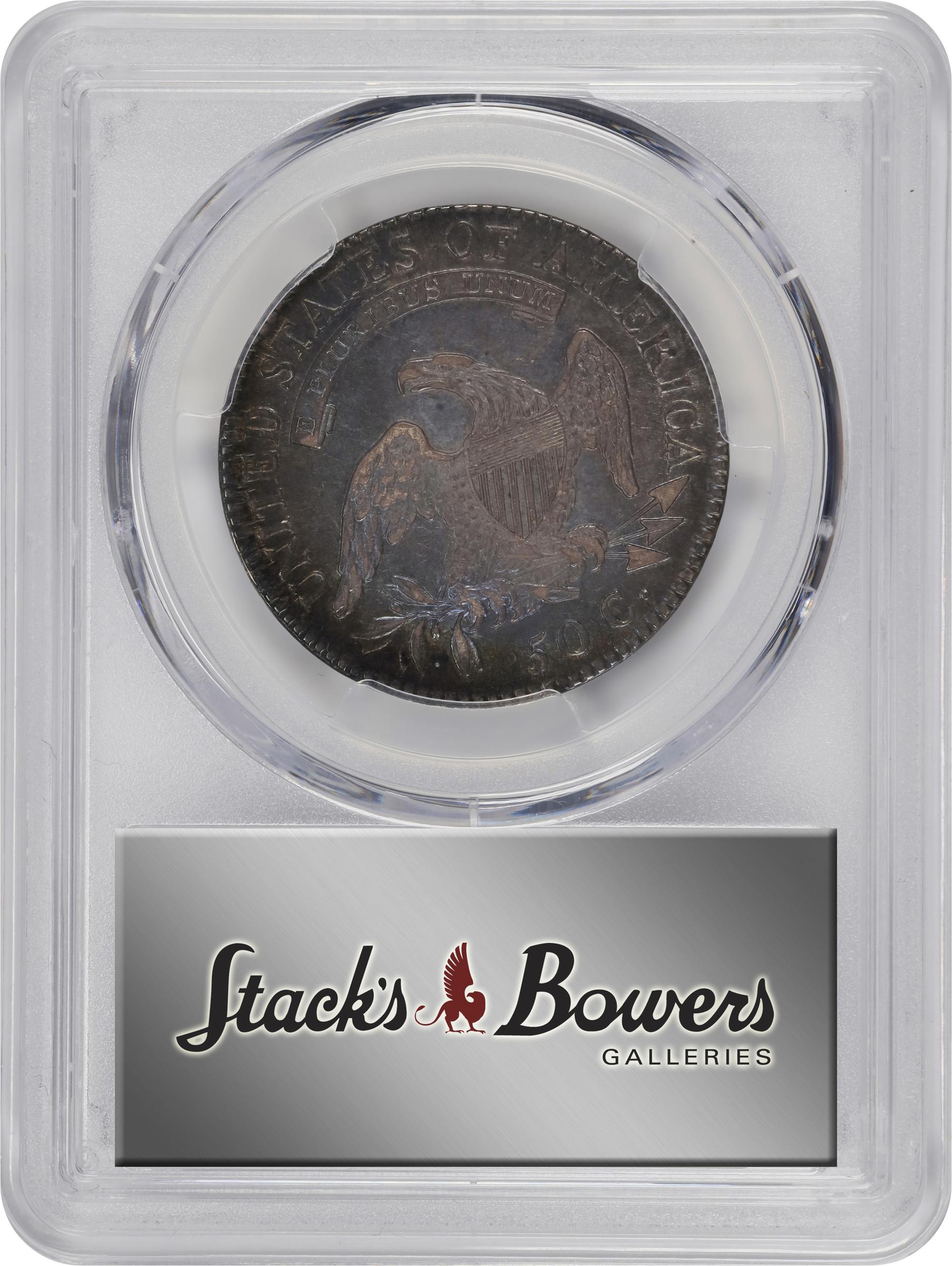 image for: 1818 Capped Bust Half Dollar. O-114a. Rarity-3. AU-50 (PCGS).
