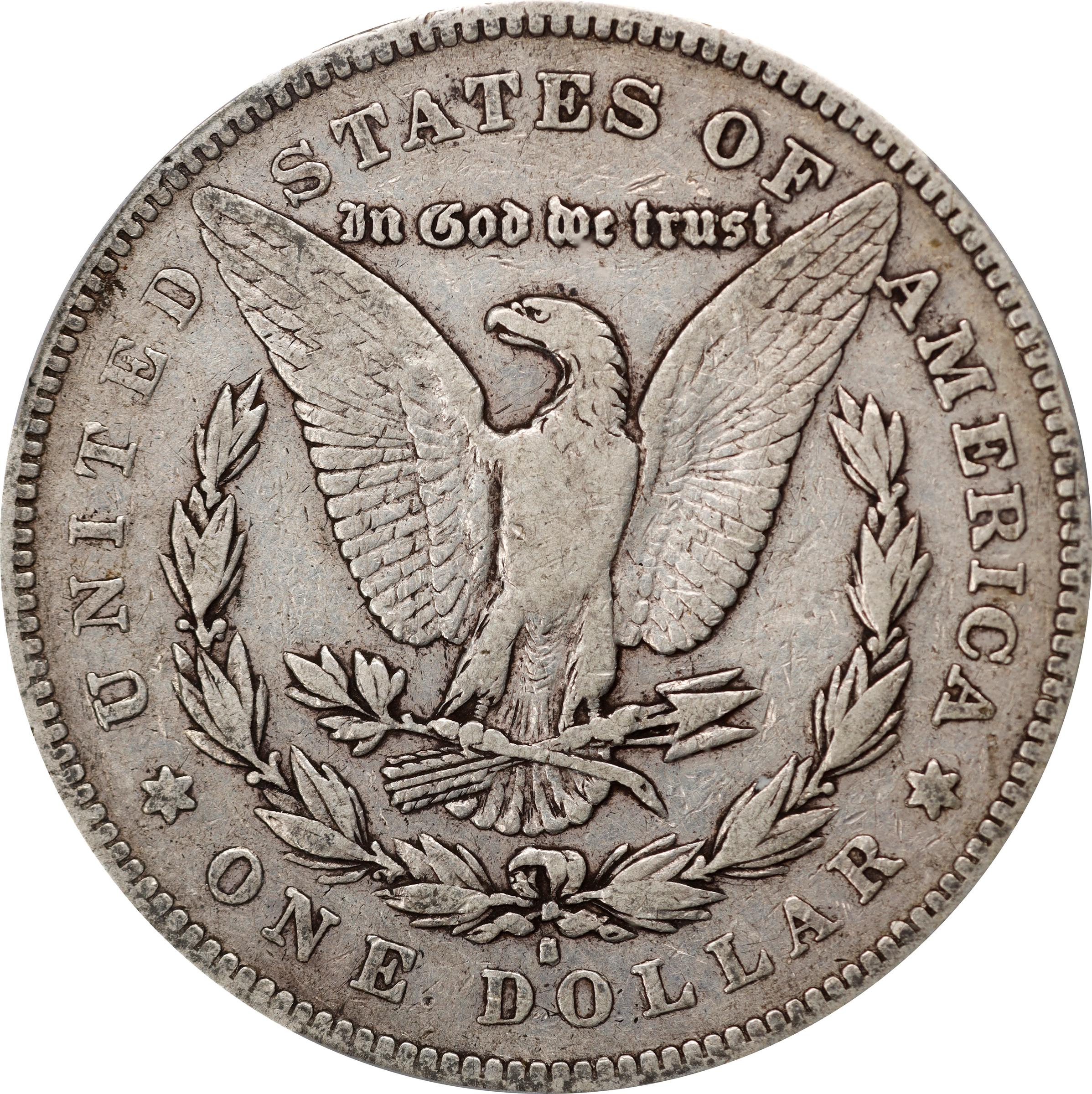 image for: 1878-S Morgan Silver Dollar. VAM-26. Top 100 Variety. Long Arrow Shaft. VF-25 (PCGS).
