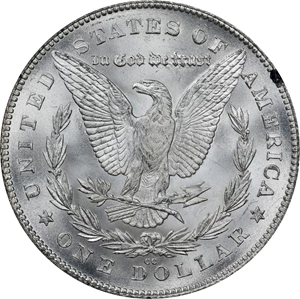 image for: 1880/79-CC GSA Morgan Silver Dollar. Reverse of 1878. VAM-4. Top 100 Variety. MS-63 (NGC).