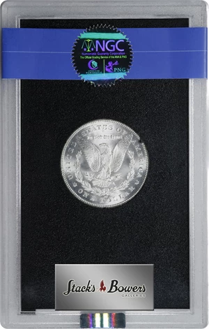 image for: 1880/79-CC GSA Morgan Silver Dollar. Reverse of 1878. VAM-4. Top 100 Variety. MS-63 (NGC).