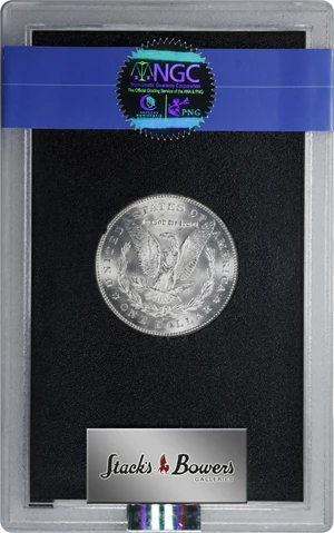 image for: 1880/79-CC GSA Morgan Silver Dollar. Reverse of 1878. VAM-4. Top 100 Variety. MS-62 (NGC).