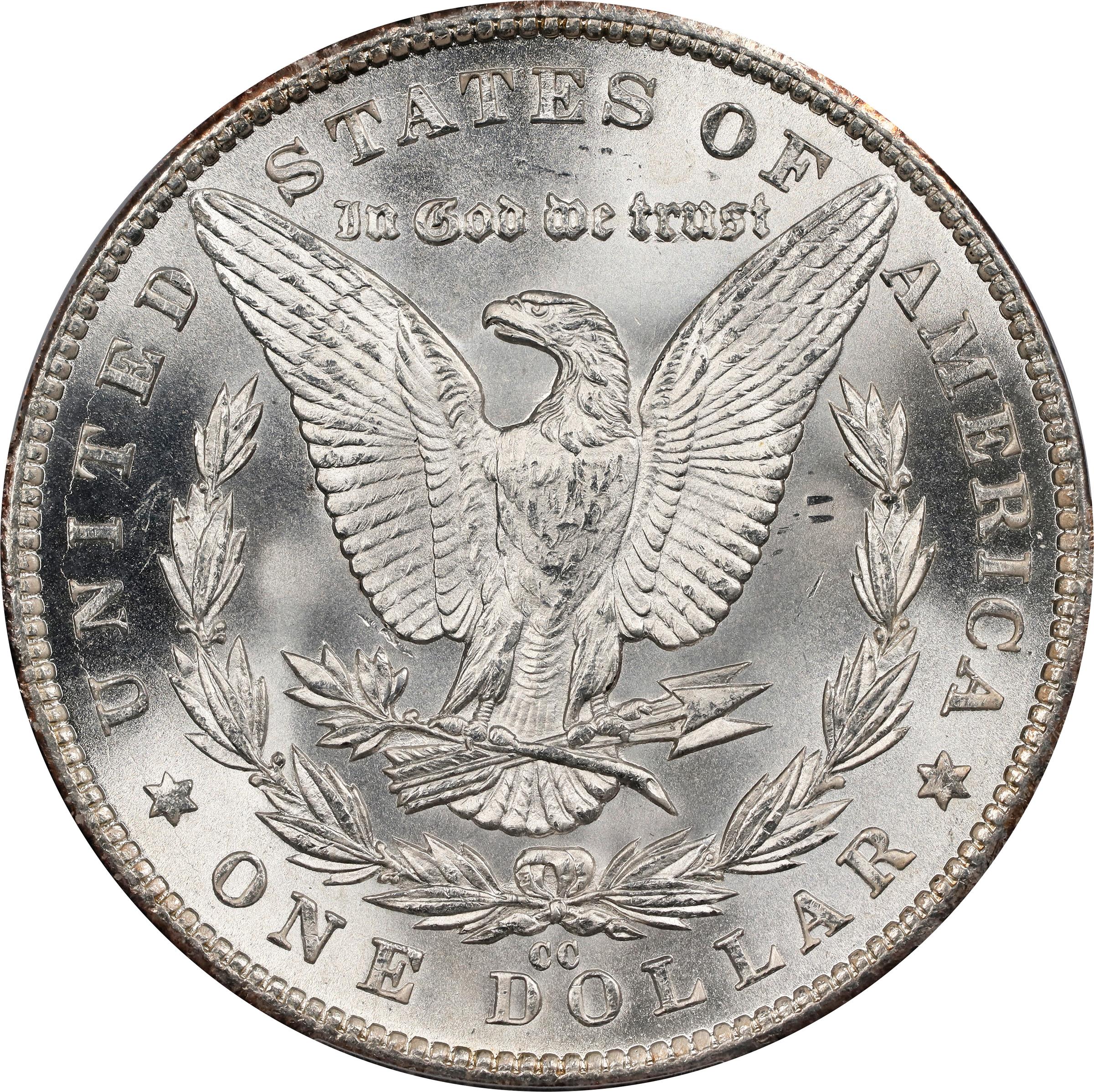 1881-CC $1 AU58 CAC thumbnail 3