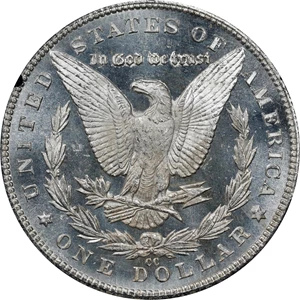 image for: 1884-CC GSA Morgan Silver Dollar. MS-64 PL (NGC).