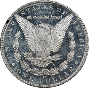 image for: 1884-CC GSA Morgan Silver Dollar. MS-63 DPL (NGC). CAC.