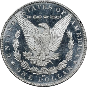 image for: 1884-CC GSA Morgan Silver Dollar. MS-63 DPL (NGC).