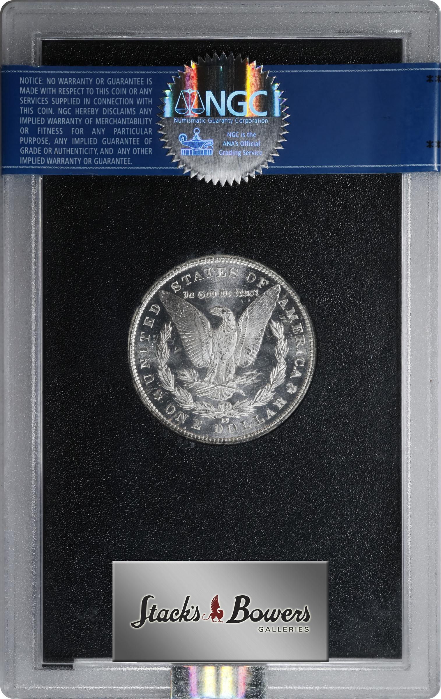 image for: 1885-CC GSA Morgan Silver Dollar. MS-63 PL (NGC).