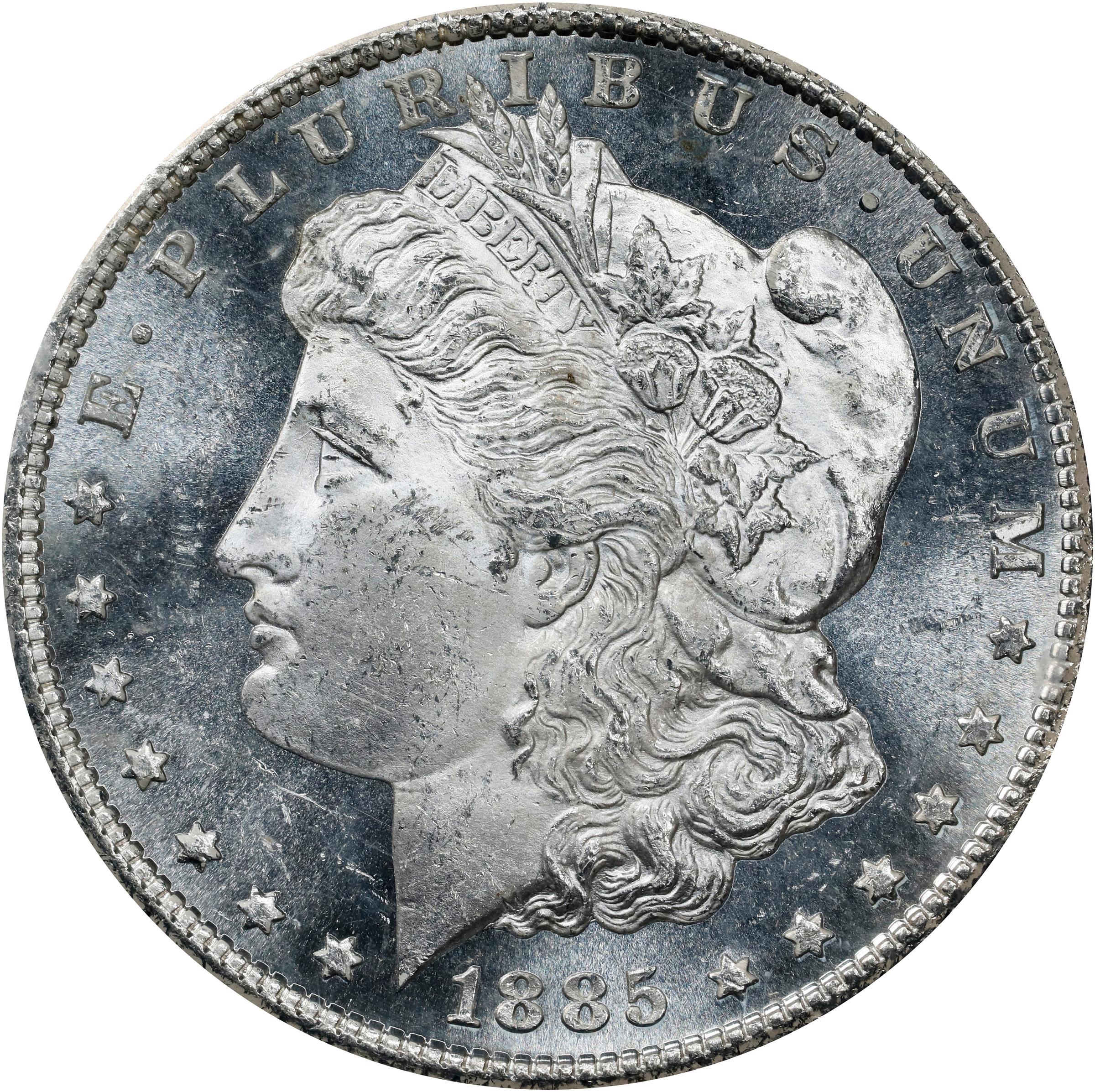 image for: 1885-CC GSA Morgan Silver Dollar. MS-62 PL (NGC).
