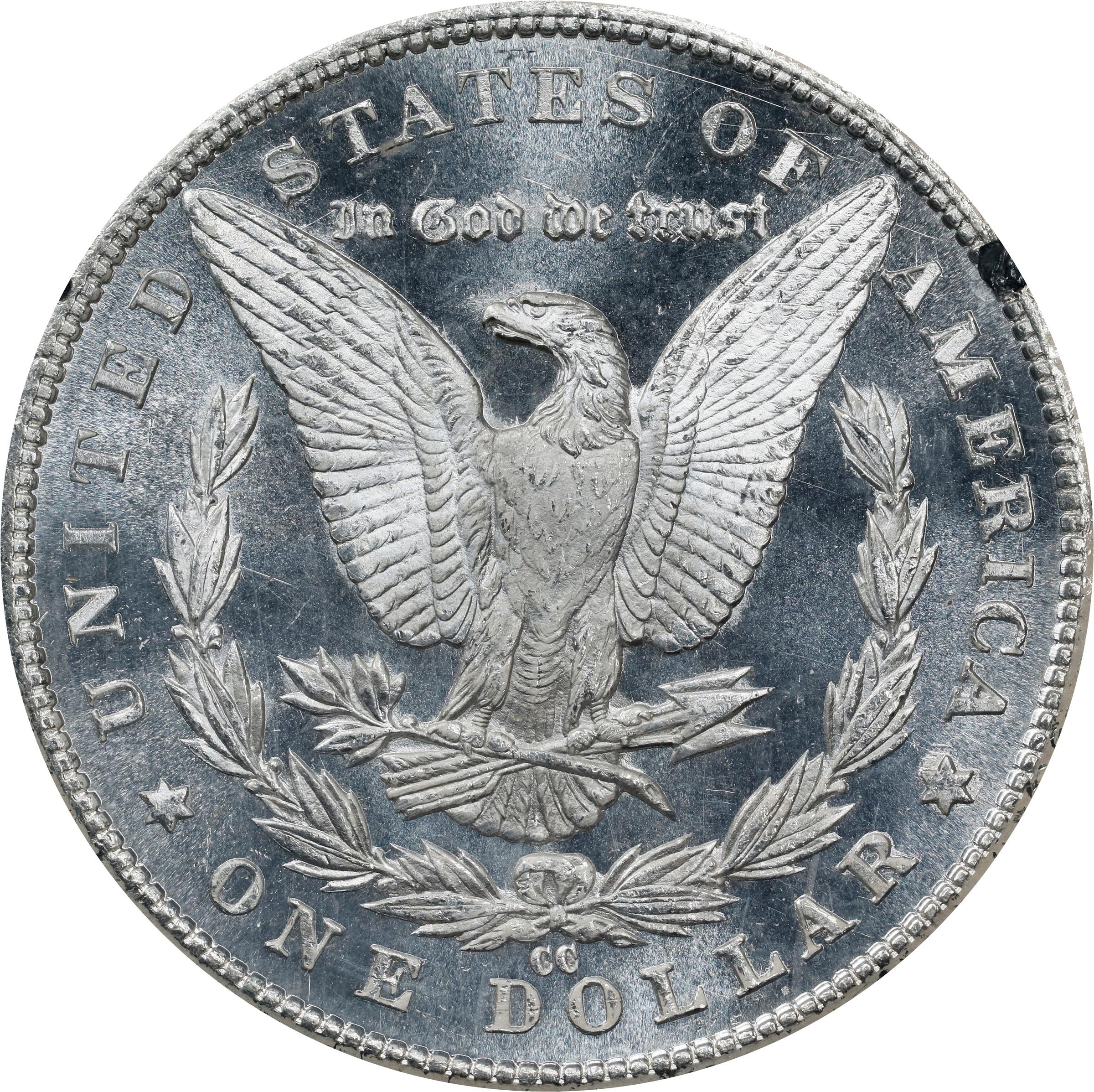 image for: 1885-CC GSA Morgan Silver Dollar. MS-62 PL (NGC).