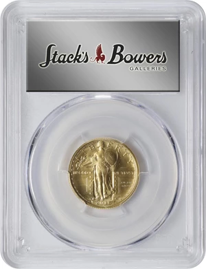 image for: 2016-W 100th Anniversary Standing Liberty Quarter. Gold. First Strike. Specimen-70 (PCGS).