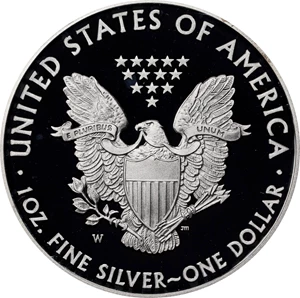 image for: 2014-W Silver Eagle. First Strike. Proof-70 Deep Cameo (PCGS).
