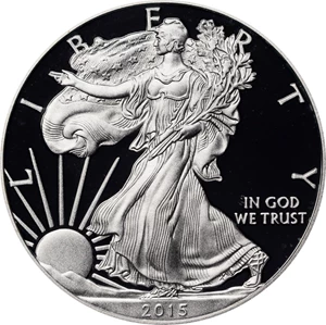 image for: 2015-W Silver Eagle. First Strike. Proof-70 Cameo (PCGS).