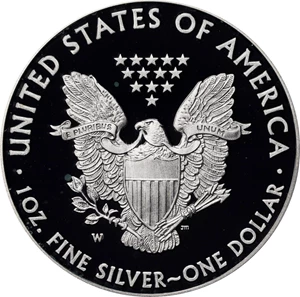 image for: 2015-W Silver Eagle. First Strike. Proof-70 Cameo (PCGS).