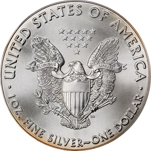 image for: 2016 Silver Eagle. First Strike. 30th Anniversary. MS-70 (PCGS).