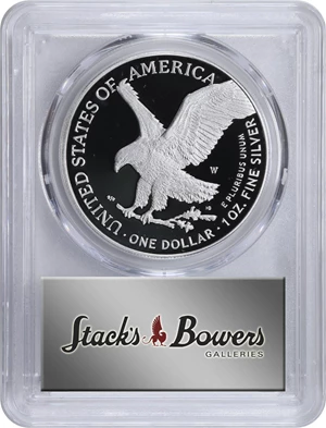 image for: 2023-W Silver Eagle. First Strike. Proof-70 Deep Cameo (PCGS).