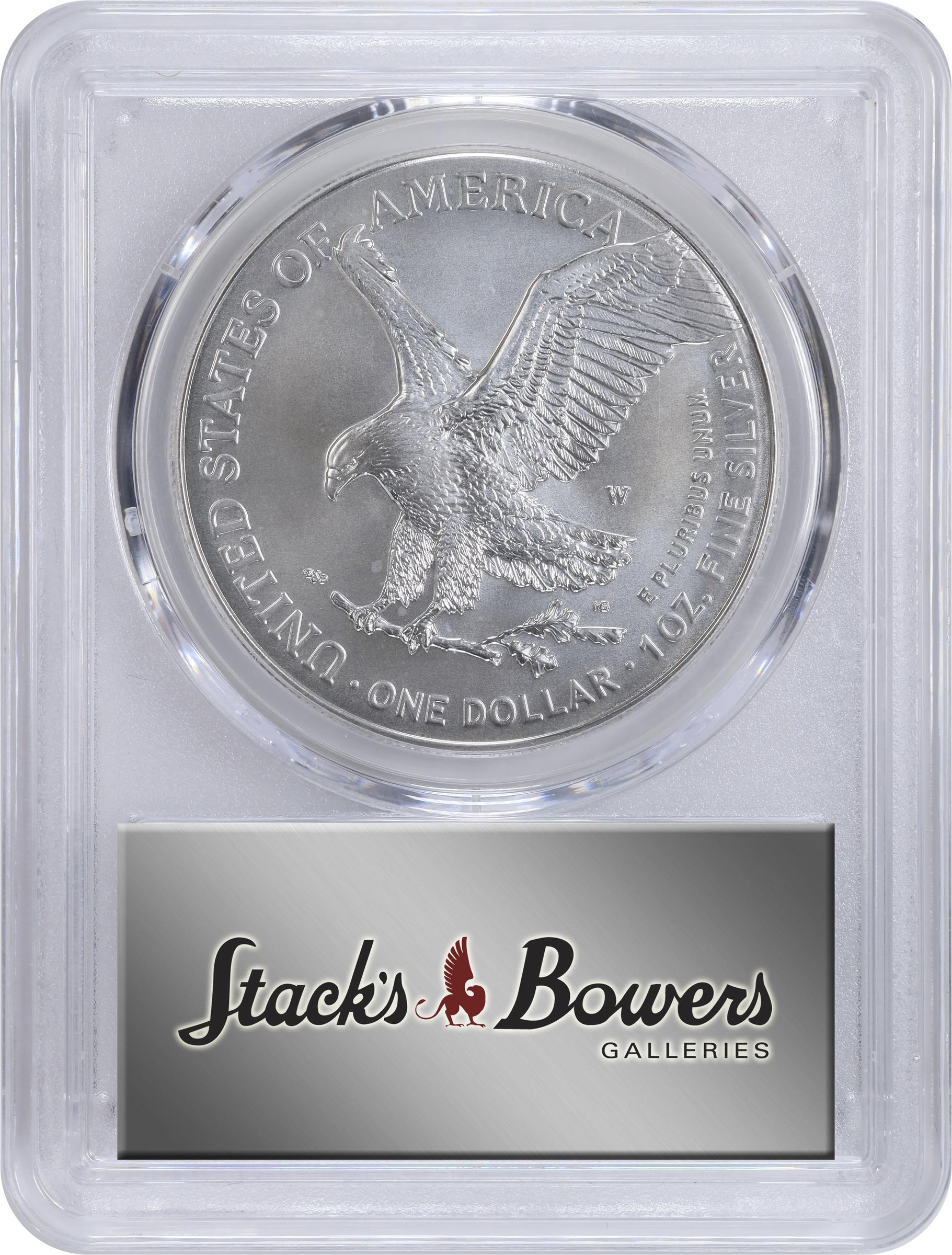 2020-P $1 1-oz Silver Eagle “Struck at Philadelphia” Box
