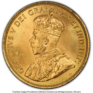 image for: Canada: George V gold 10 Dollars 1912 MS64 PCGS,...
