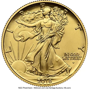 image for: 2016-W Centennial Series 50c NGC MS70
