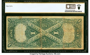 image for: Fr. 24 $1 1875 Legal Tender PCGS Banknote Very Fine 20....