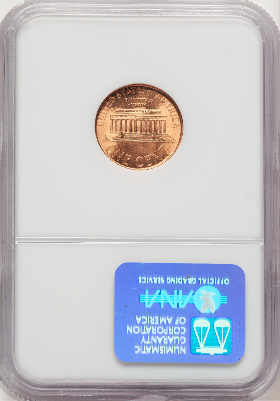 image for: 1995 1C Doubled Die Obverse, FS-101, MS67 Red NGC....