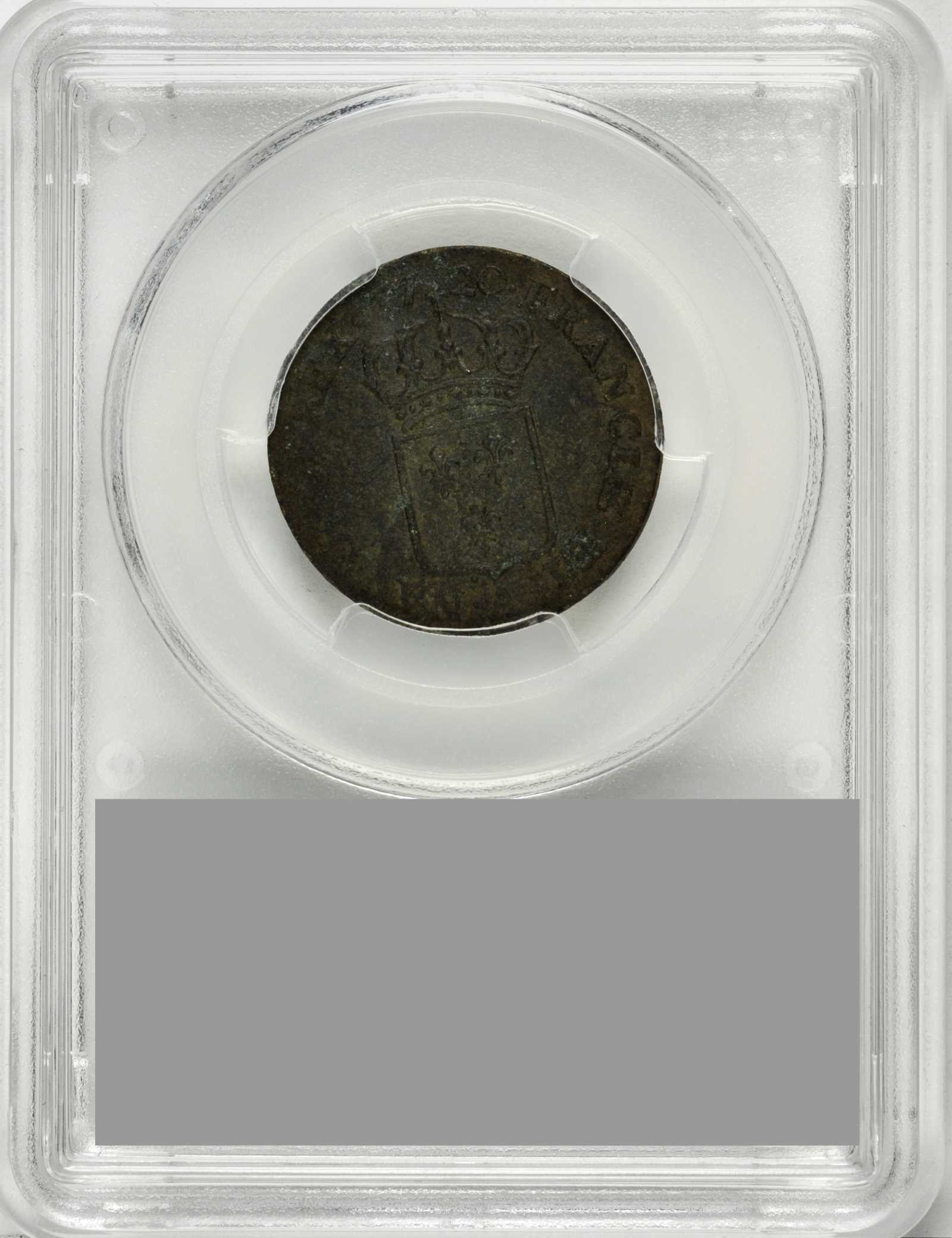 image for: 1720-A Demi-Sol, or 6 Deniers. Paris Mint. EF Details--Environmental Damage (PCGS). Secure Holder.