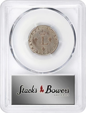 image for: 1740-B Sou Marque. Rouen Mint. Vlack-51. Rarity-3. AU-55 (PCGS).