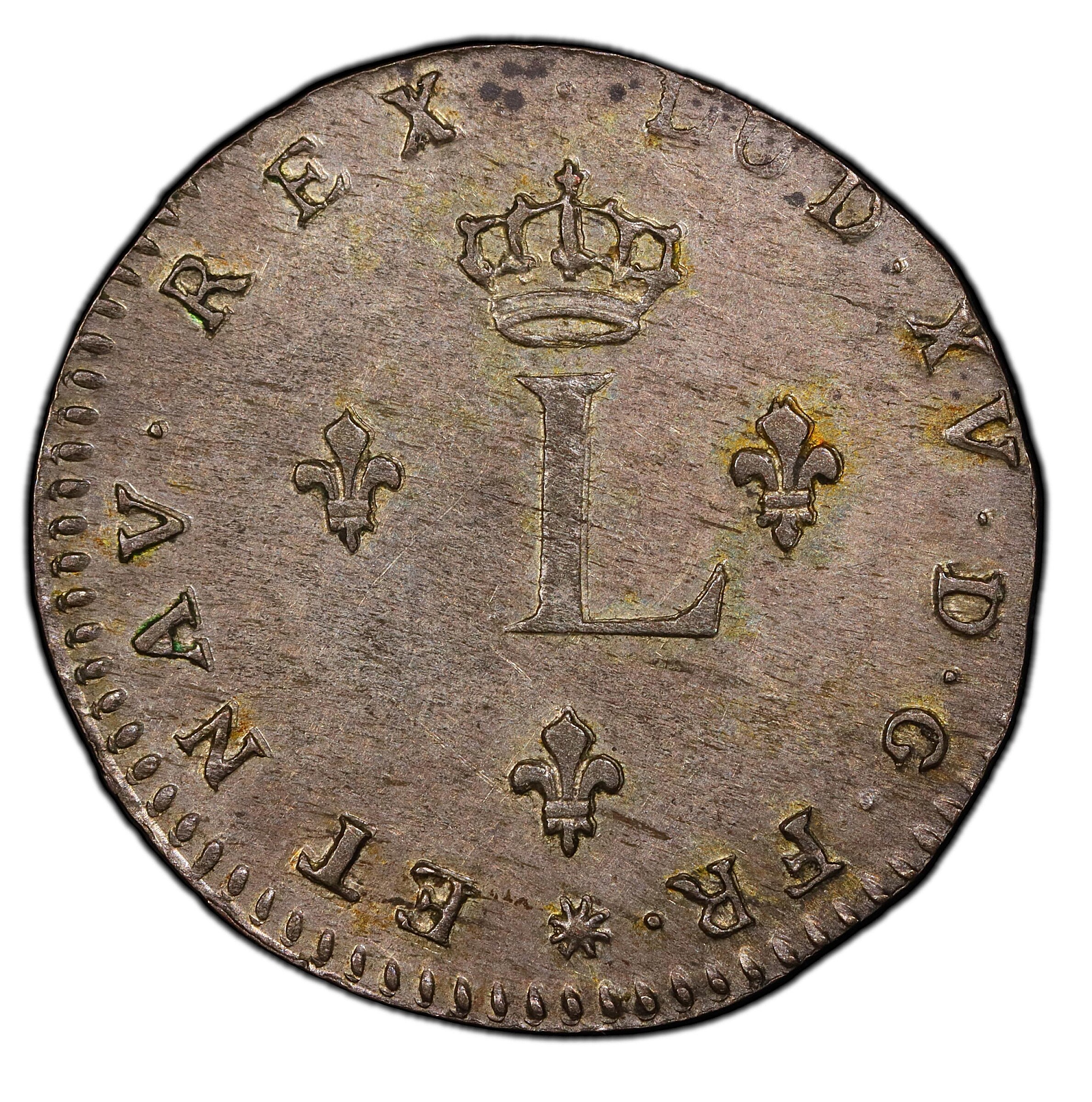 image for: 1739-D Sou Marque. Lyon Mint. Vlack-71. Rarity-1. MS-61 (PCGS).