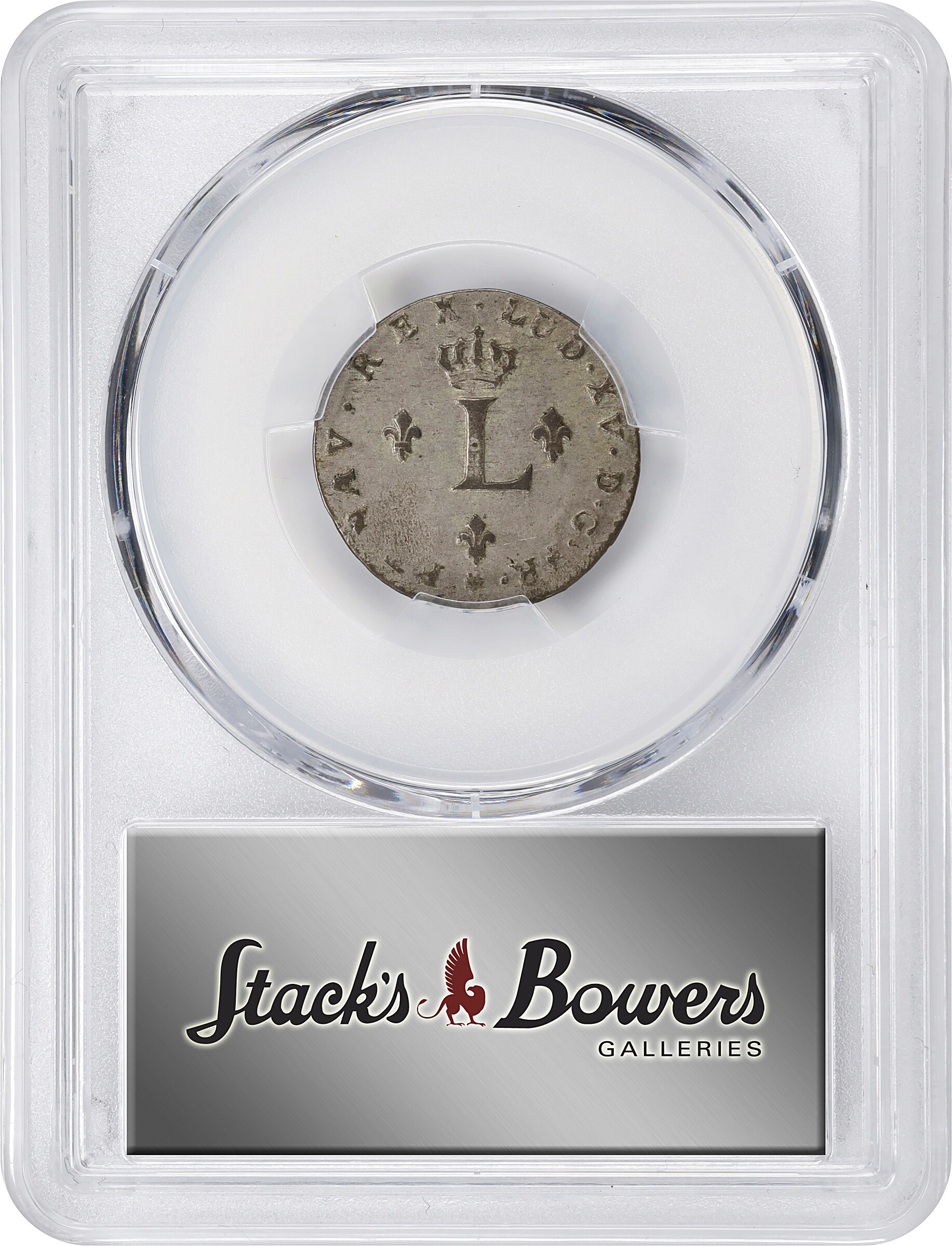 image for: 1740-D Sou Marque. Lyon Mint. Vlack-72. Rarity-4. AU-55 (PCGS).