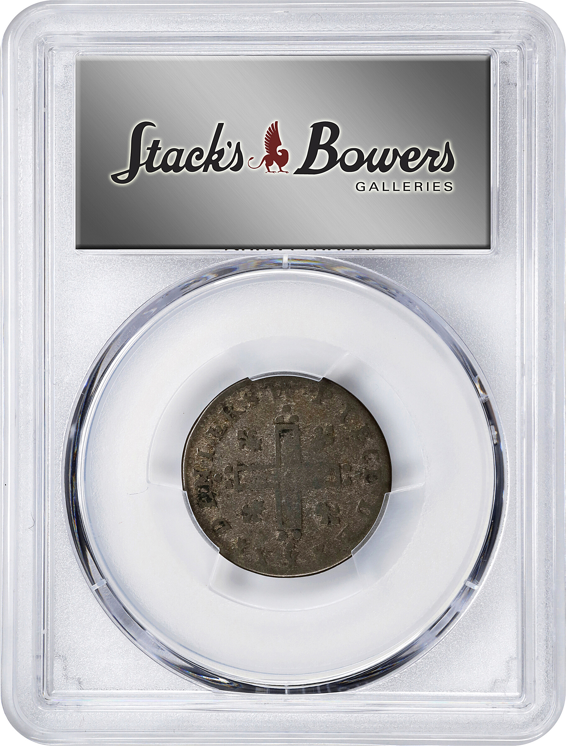 image for: 1713-AA 30 Deniers, or Mousquetaire. Metz Mint. Vlack-11a. Rarity-2. Fine-12 (PCGS).