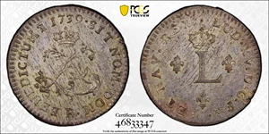 image for: 1739-R Sou Marque. Orleans Mint. Vlack-177. Rarity-7. MS-64 (PCGS).