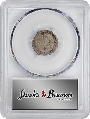 image for: 1740-V Half Sou Marque. Troyes Mint. Vlack-315. Rarity-6. AU-53 (PCGS).