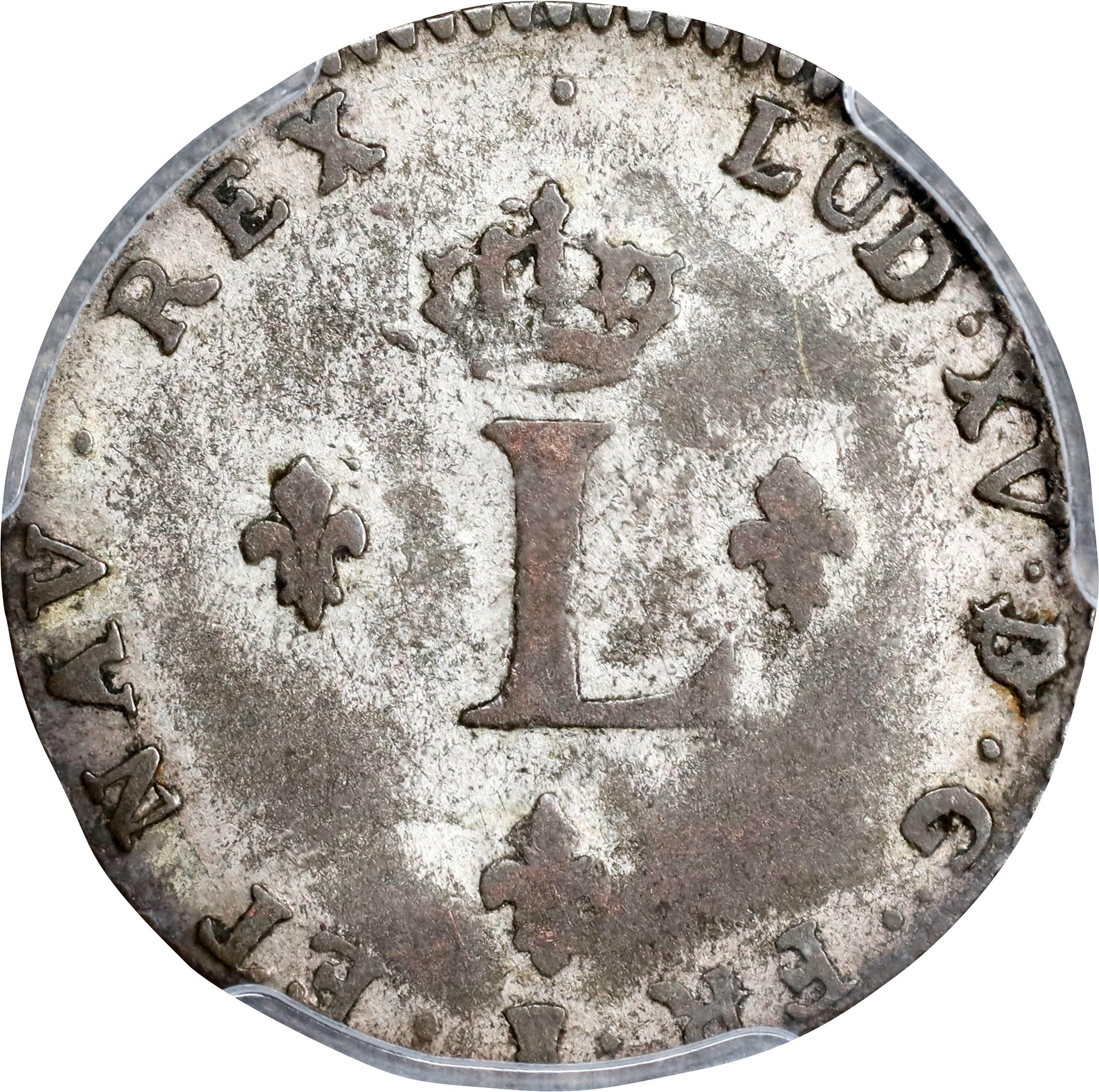 image for: 1739-9 Sou Marque. Rennes Mint. Vlack-225. Rarity-6. VF-35 (PCGS).