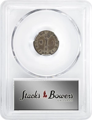 image for: 1740-V Half Sou Marque. Troyes Mint. Vlack-315. Rarity-6. EF-45 (PCGS).