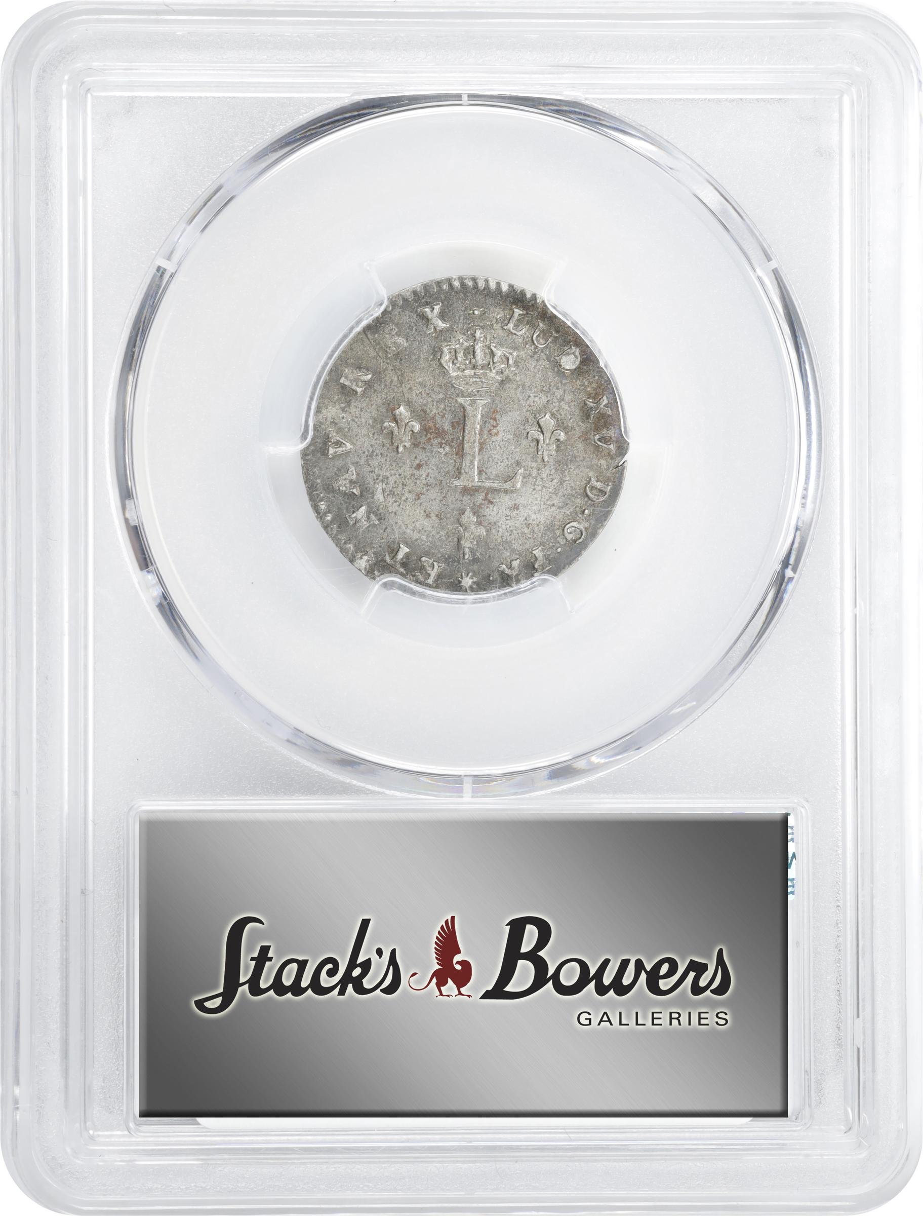 image for: 1739-D Sou Marque. Lyon Mint. Vlack-71. Rarity-1. AU-58 (PCGS).