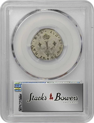 image for: 1740-B Sou Marque. Rouen Mint. Vlack-51. Rarity-3. MS-62 (PCGS).
