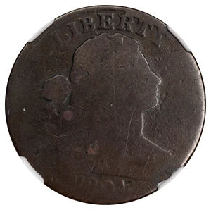 image for: 1804 Draped Bust Cent. S-266, B-1. Rarity-2. Fair Details--Obverse Scratched (NGC).