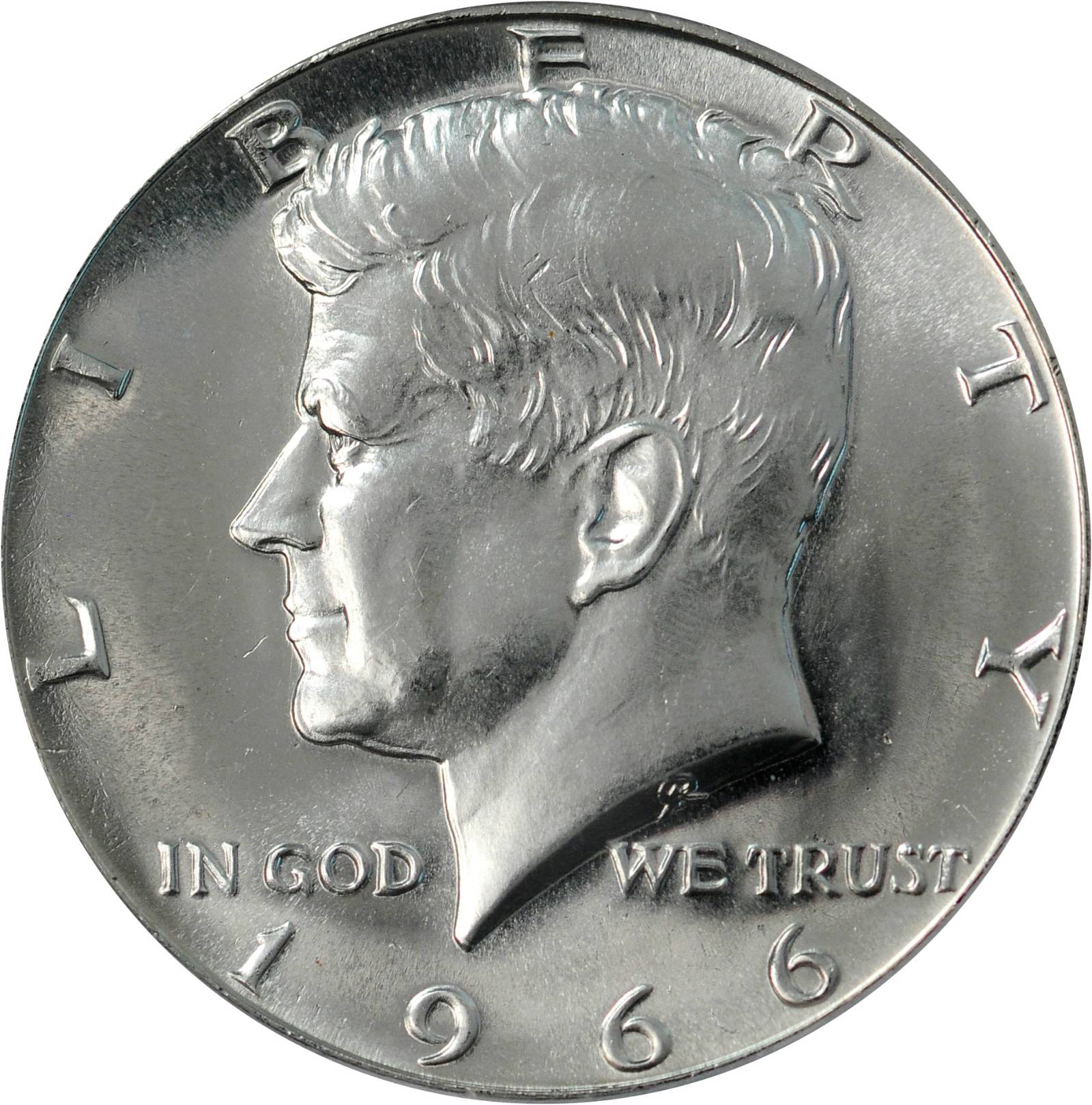 image for: 1966 Kennedy Half Dollar. FS-103. SMS. Doubled Die Obverse. Specimen-64 (PCGS).
