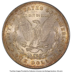 image for: 1878 7TF $1 Reverse of 1878, Tripled Blossoms, VAM-198, MS61 PCGS. A Top 100 Variety. PCGS Population: (5/5 and 0/0+)....
