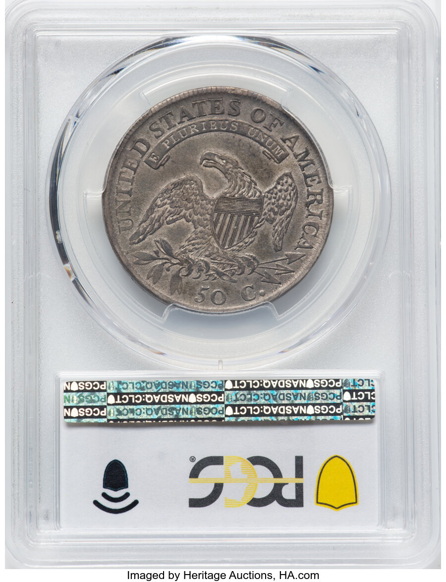 image for: 1811/10 50C O-101, R.1, AU50 PCGS. PCGS Population: (12/84).  Mintage 1,203,644....