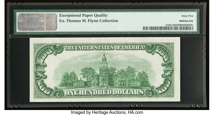 image for: Fr. 2156-G $100 1934D Federal Reserve Note. PMG Gem Uncirculated 65 EPQ....