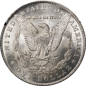 image for: 1880-CC GSA Morgan Silver Dollar. MS-64 (NGC).