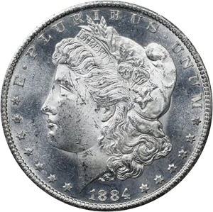 image for: 1884-CC GSA Morgan Silver Dollar. MS-63 PL (NGC).