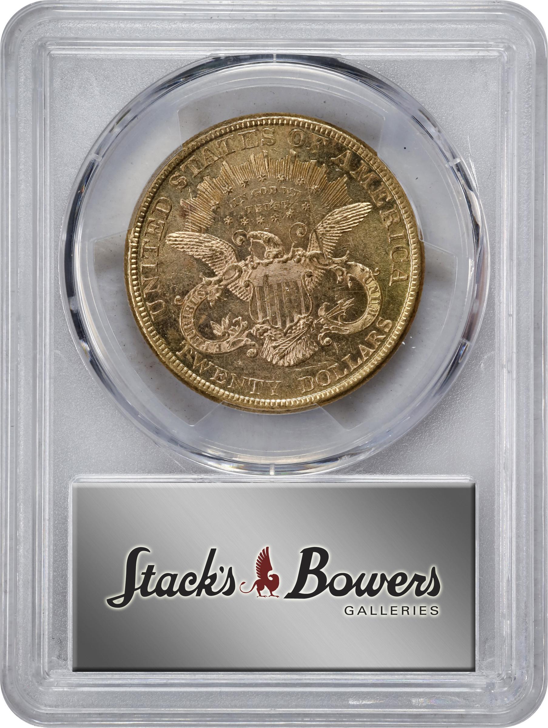 image for: 1877 Liberty Head Double Eagle. MS-61 PL (PCGS).