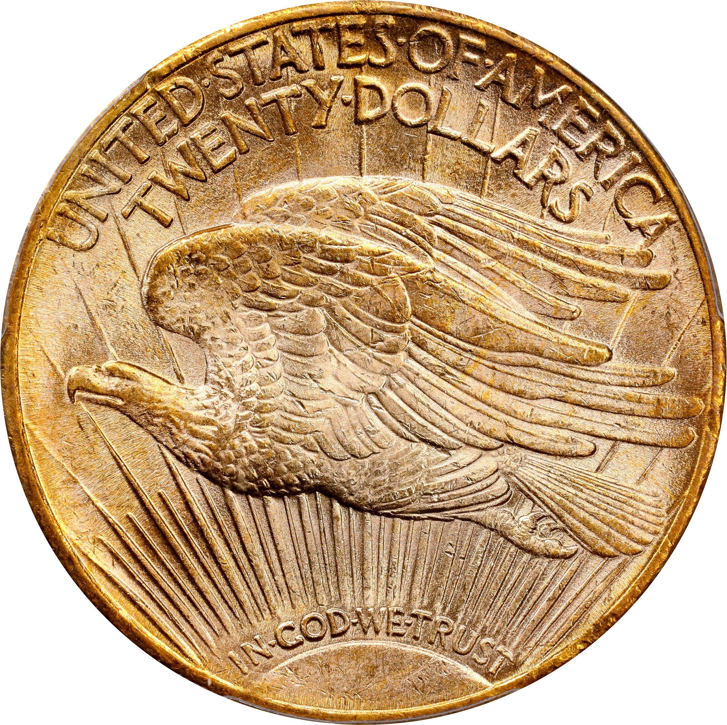 image for: 1909-S/S Saint-Gaudens Double Eagle. FS-501. MS-64 (PCGS).