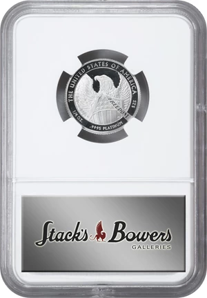image for: 2007-W Quarter-Ounce Platinum Eagle. Proof-70 Ultra Cameo (NGC). Mike Castle Signature.