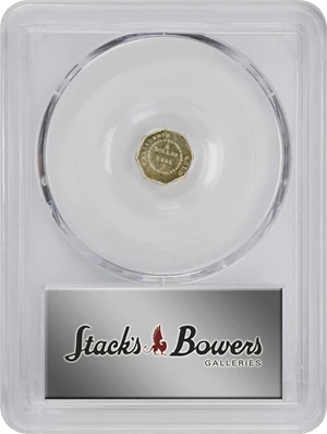 image for: 1856 Octagonal 50 Cents. BG-307. Rarity-5+. Liberty Head. MS-63 (PCGS).