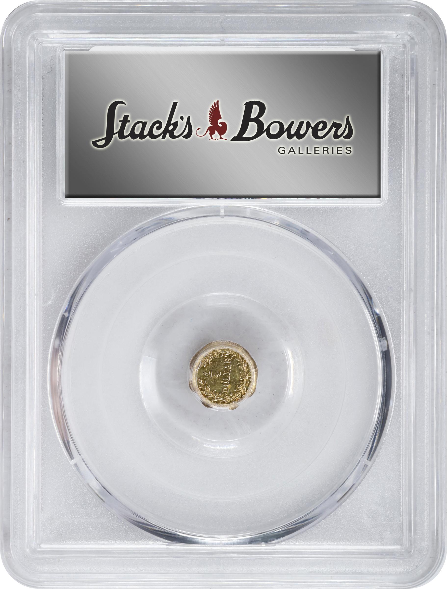 image for: 1874 Octagonal 25 Cents. BG-799Q. Rarity-5+. Indian Head. MS-63 (PCGS).