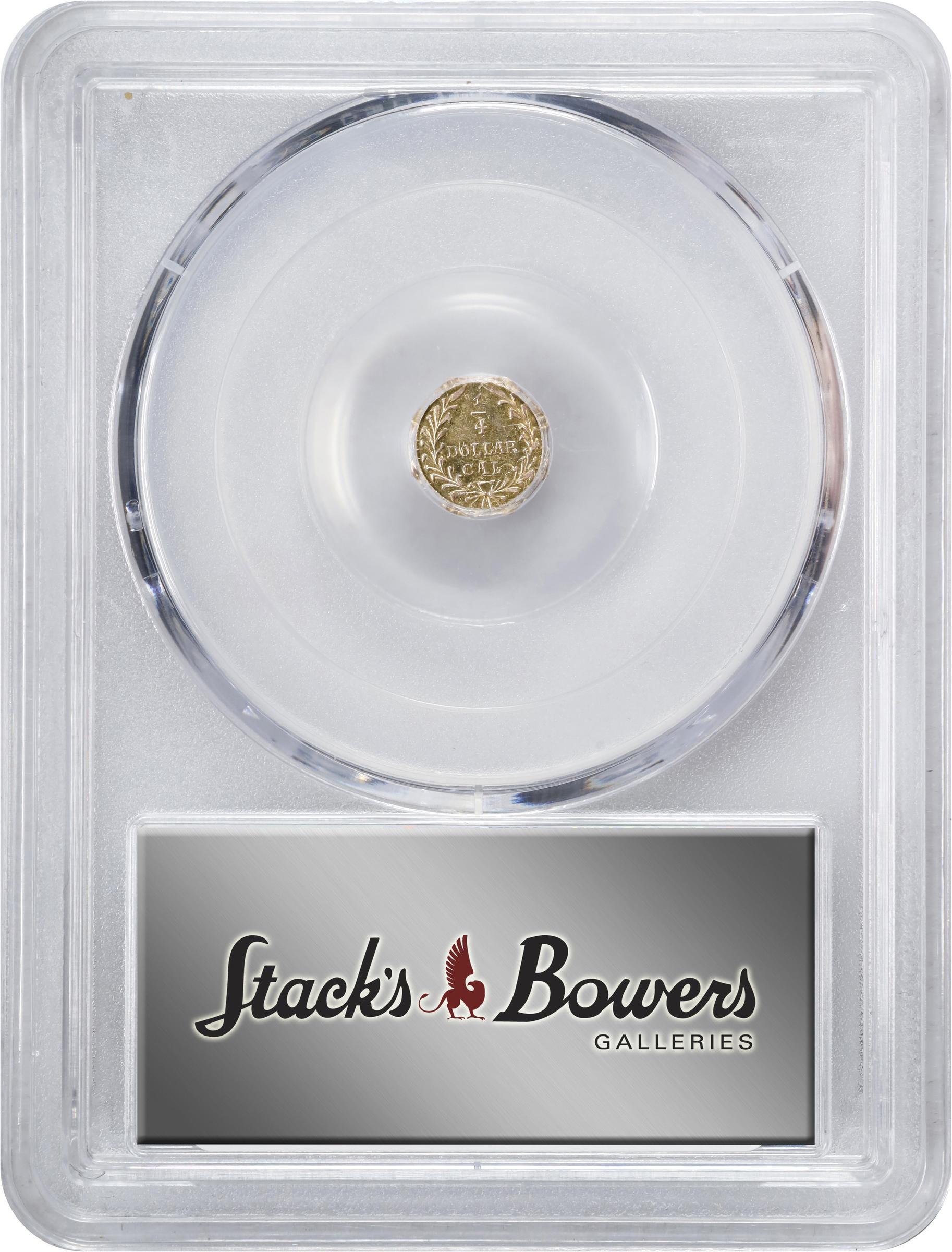 image for: 1880 Octagonal 25 Cents. BG-799W. Rarity-6+. Indian Head. AU Details--Scratch (PCGS).