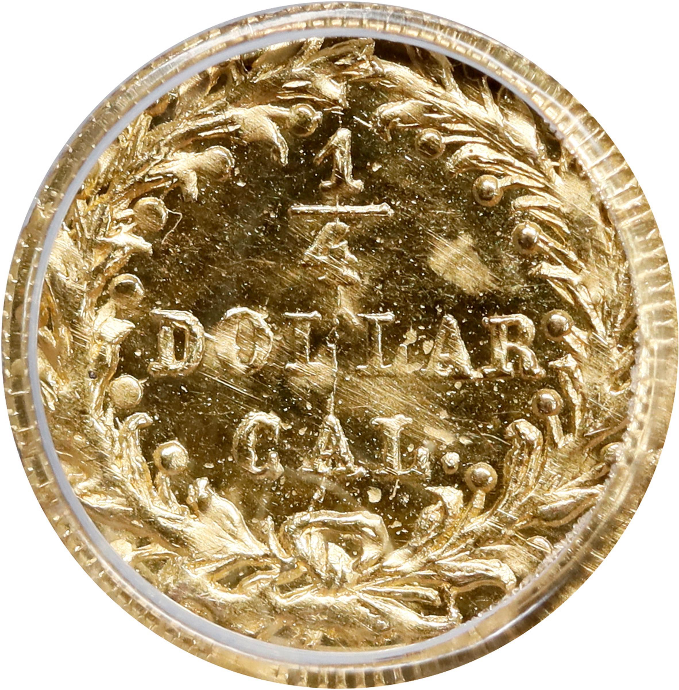 image for: 1872/1 Round 25 Cents. BG-869. Rarity-4-. Indian Head. MS-65 (PCGS).