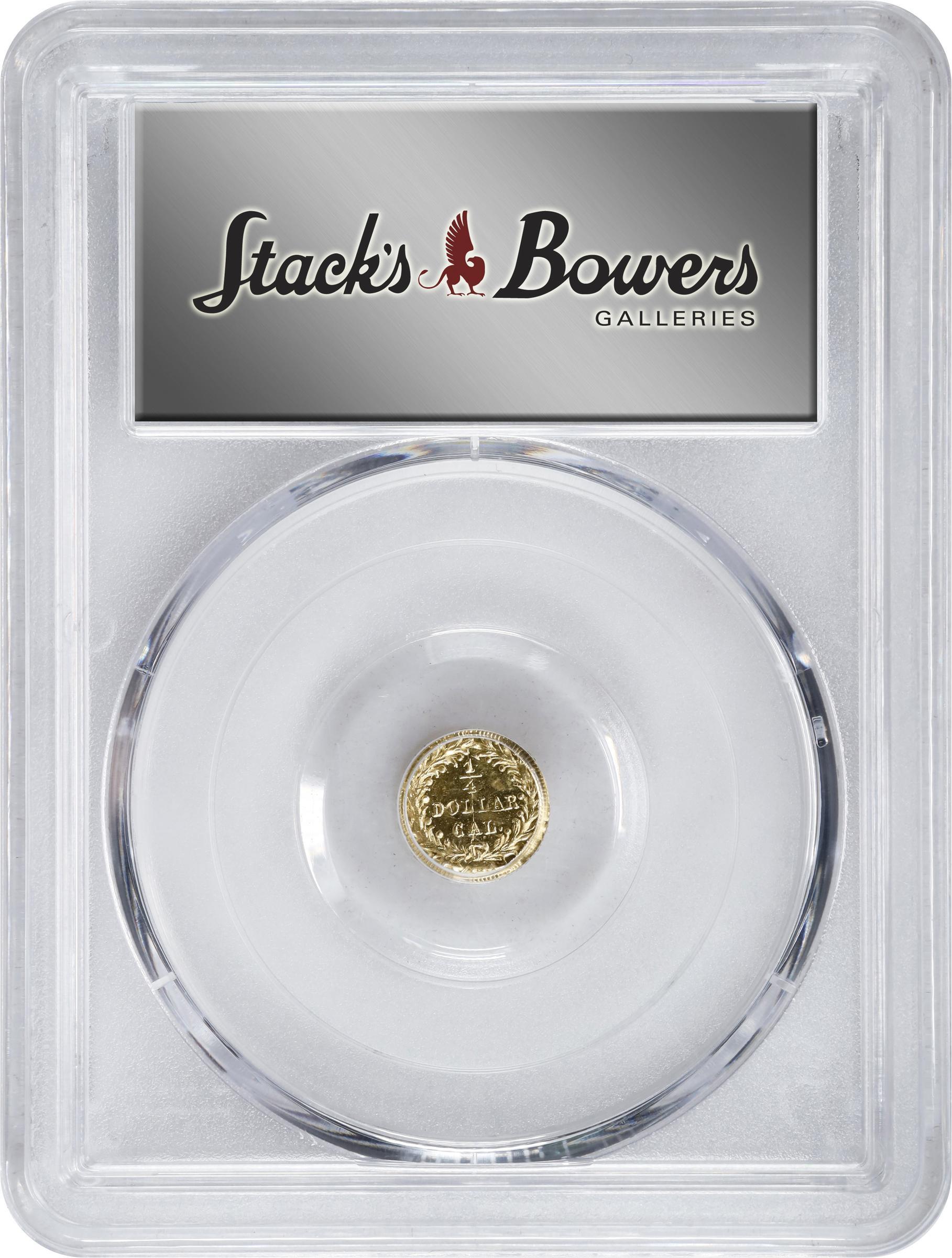 image for: 1872/1 Round 25 Cents. BG-869. Rarity-4-. Indian Head. MS-65 (PCGS).