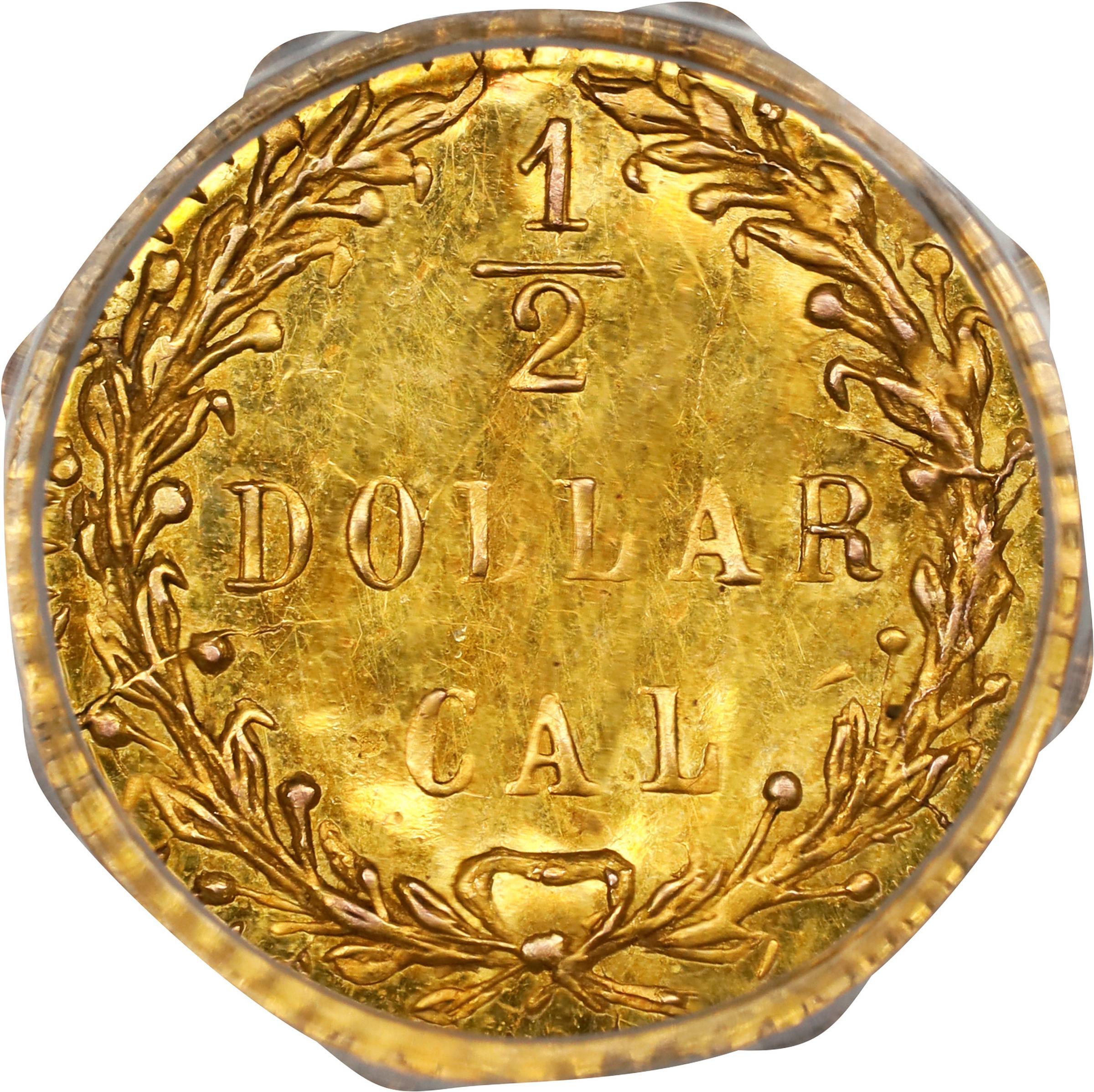 image for: 1875 Octagonal 50 Cents. BG-948. Rarity-5+. Indian Head. MS-62 (PCGS).